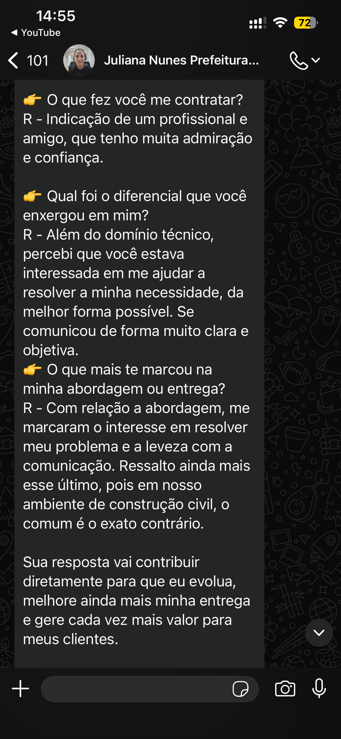Depoimento 1